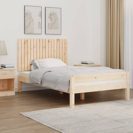 tömör fenyőfa fali fejtámla 108 x 3 x 60 cm