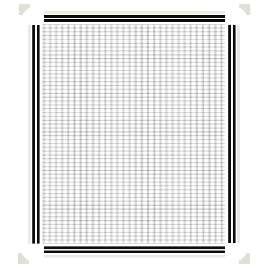 fehér mágneses ablakszúnyogháló 100 x 120 cm