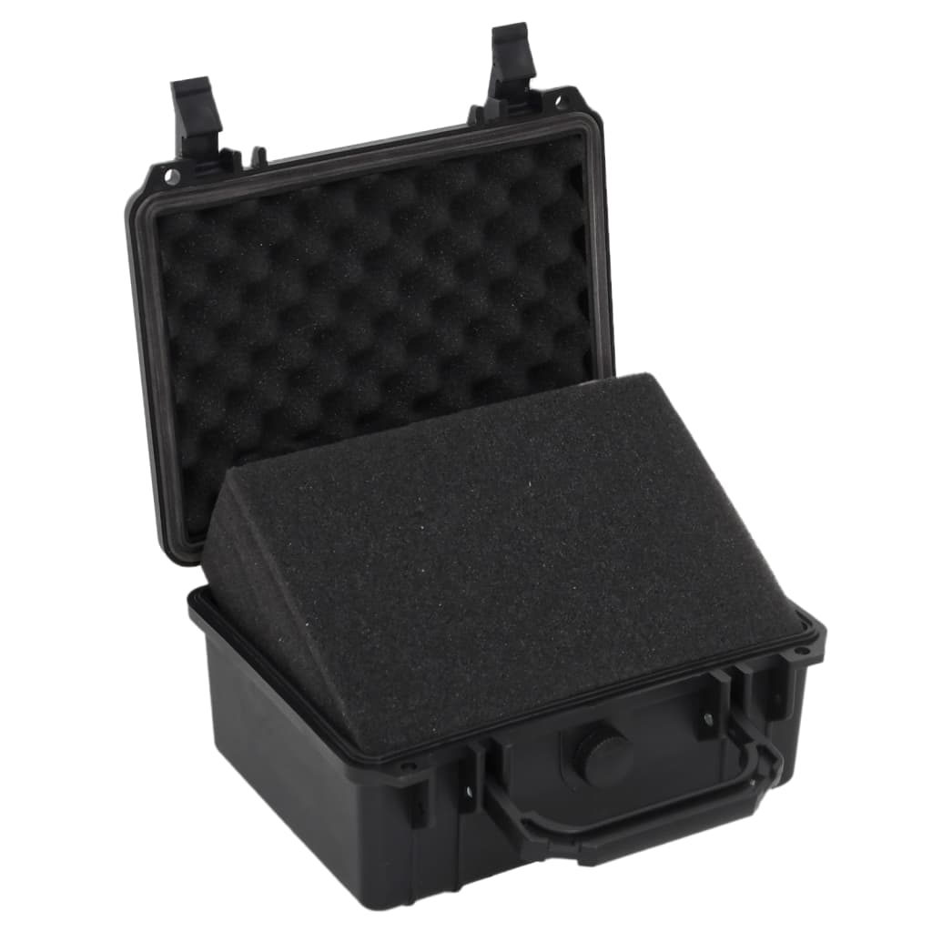 fekete PP hordozható repülős tok 24 x 19 x 11 cm