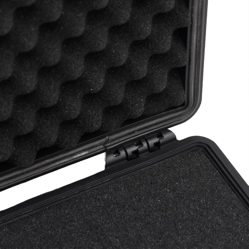 fekete PP hordozható repülős tok 24 x 19 x 11 cm
