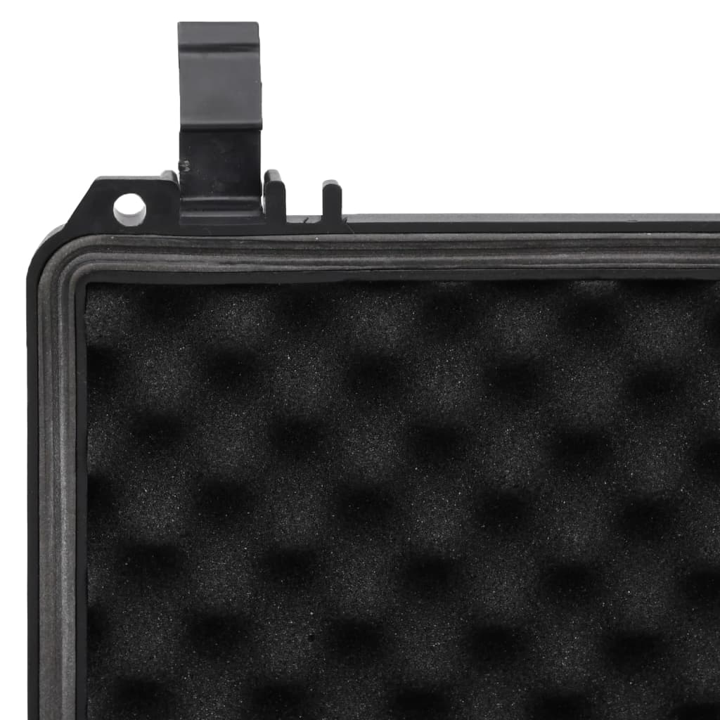 fekete PP hordozható repülős tok 24 x 19 x 11 cm