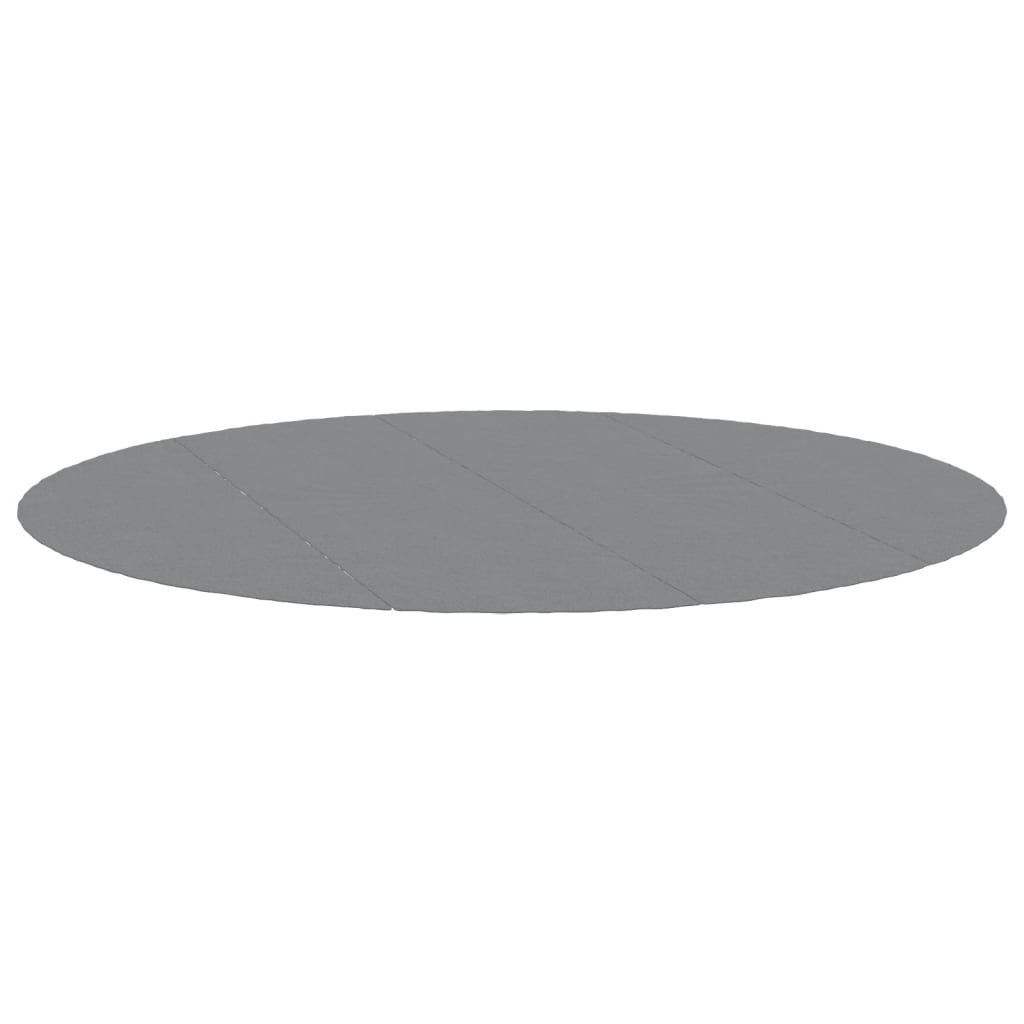 világosszürke poliészter geotextília medencealátét Ø 428 cm