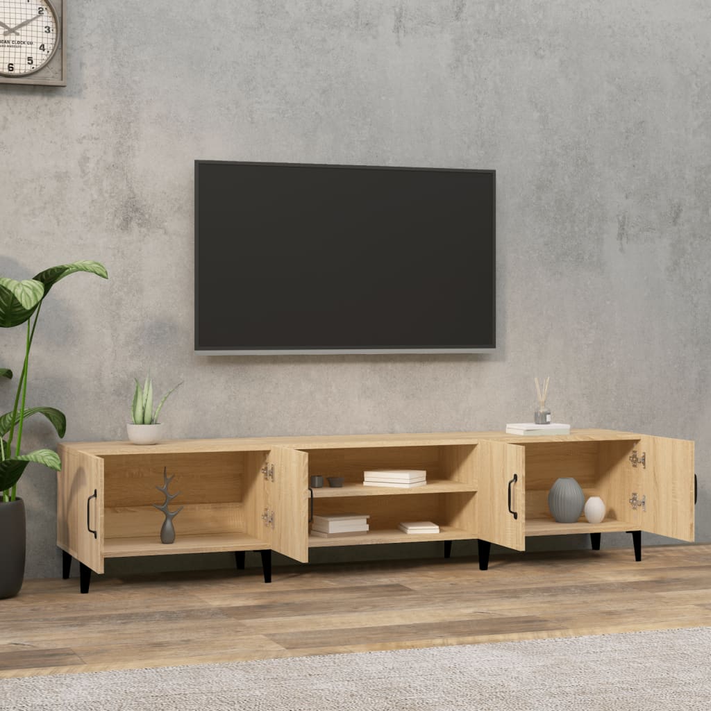 sonoma tölgyfa TV-szekrény 180 x 31,5 x 40 cm