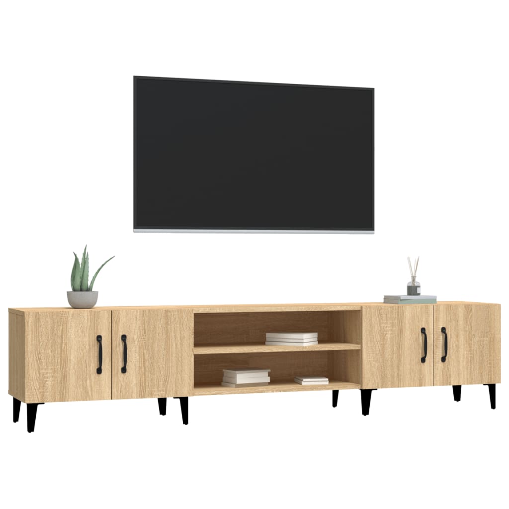 sonoma tölgyfa TV-szekrény 180 x 31,5 x 40 cm