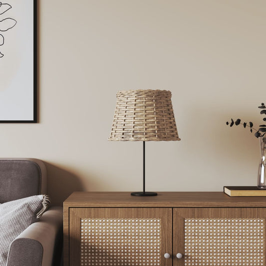 barna fonott lámpaernyő Ø25 x 17 cm