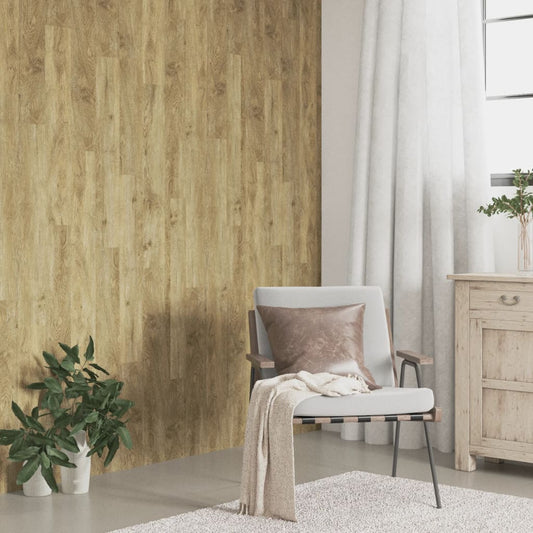 barna fa megjelenésű PVC fali panel 4,12 m²
