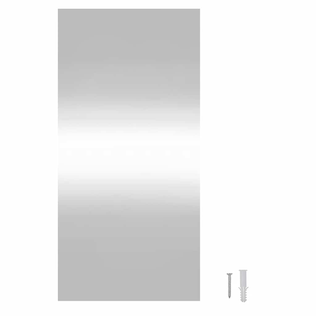 téglalap alakú üveg falitükör LED-lámpákkal 30 x 60 cm