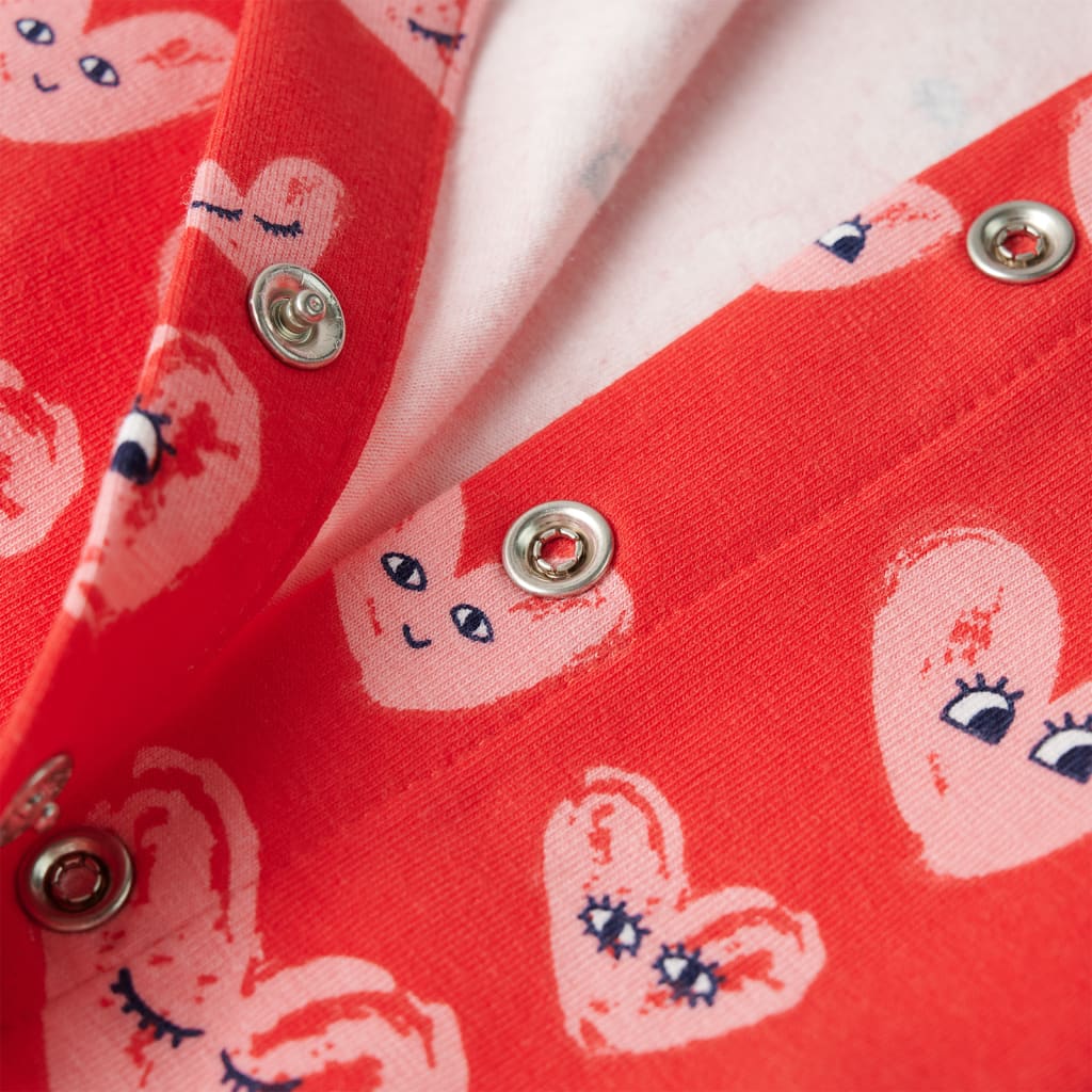 Piros gyerek kezeslábas 116