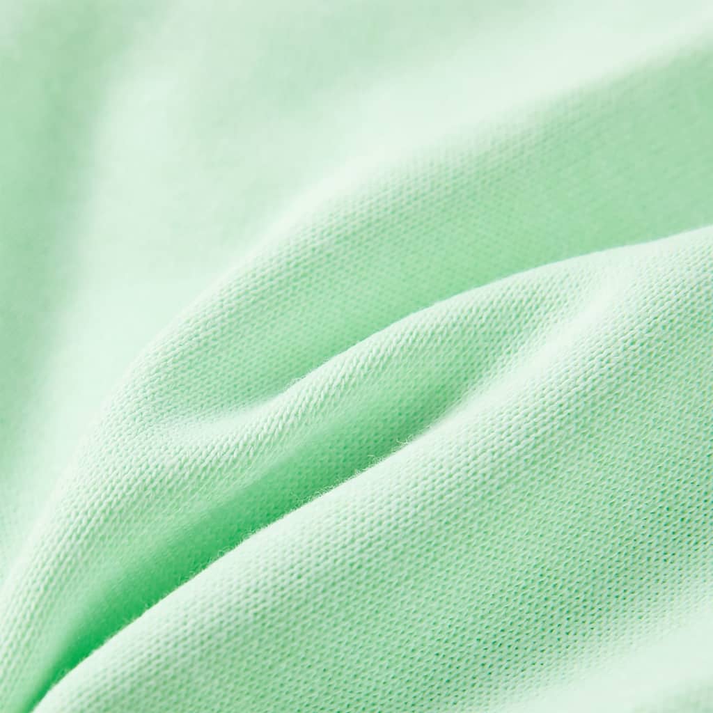 Élénkzöld gyerekrövidnadrág húzózsinórral 128