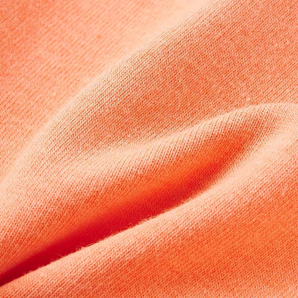 Neon narancssárga gyerekrövidnadrág húzózsinórral 116