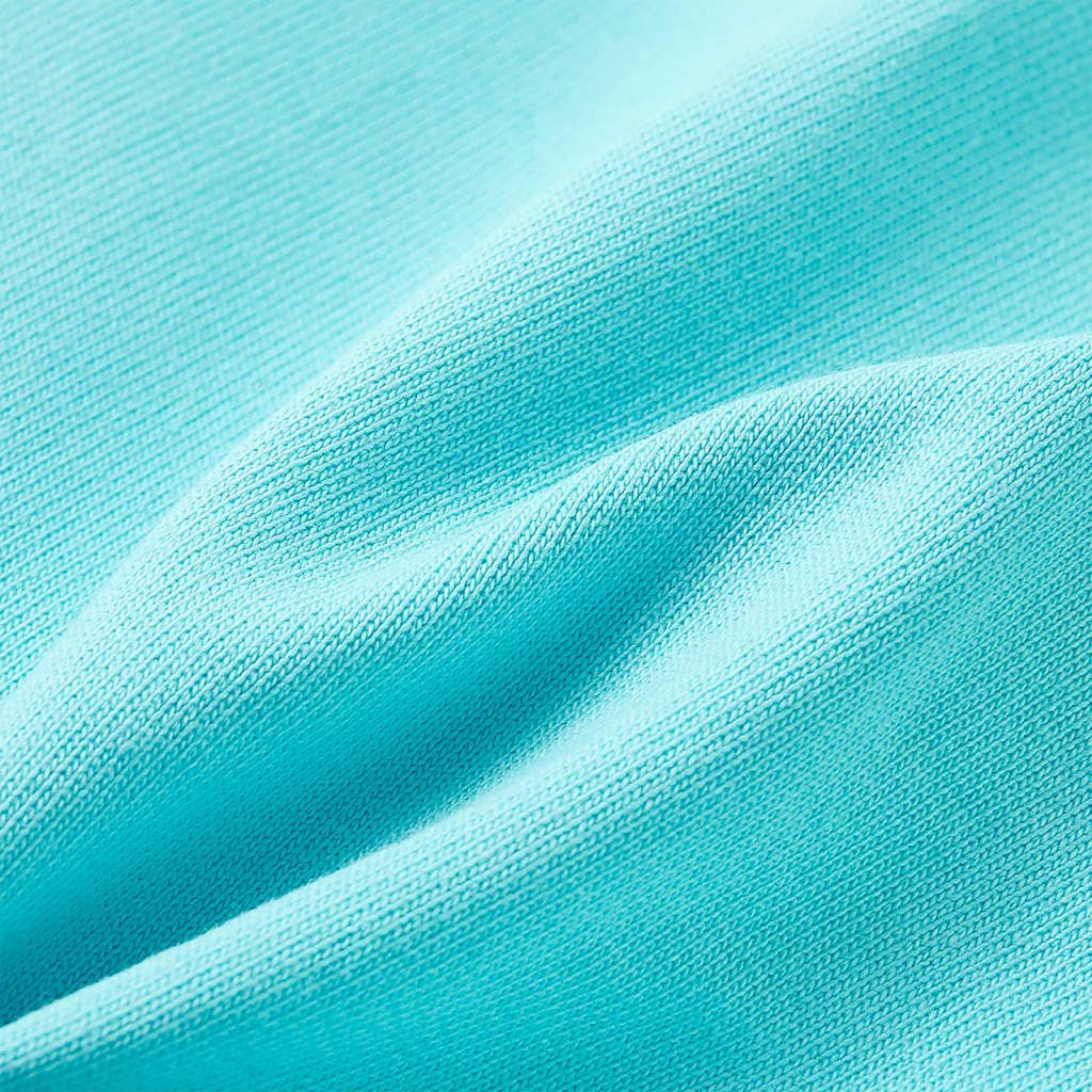 Aqua színű gyerekrövidnadrág húzózsinórral 128