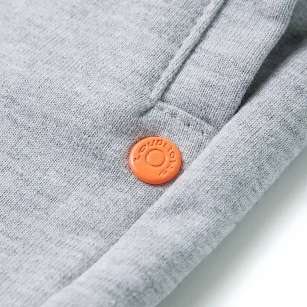 Szürke gyerekrövidnadrág húzózsinórral 104