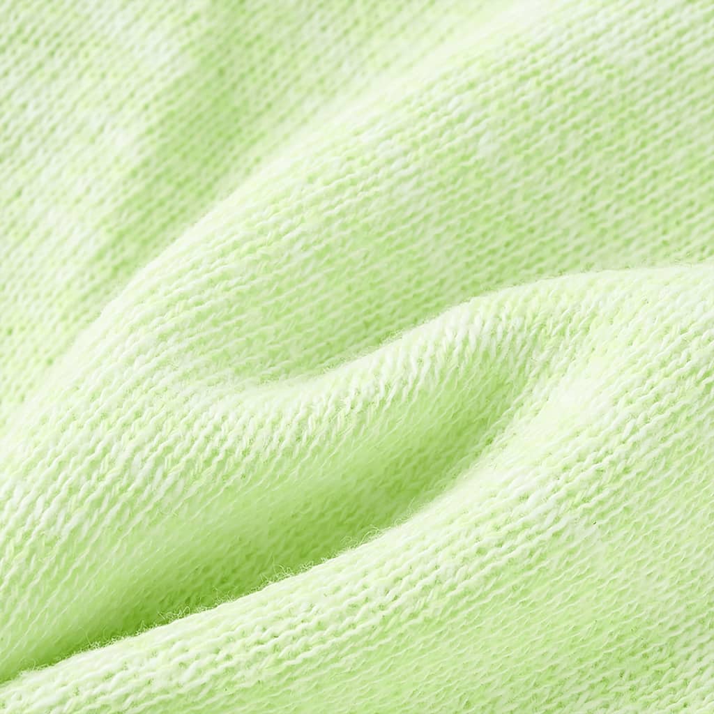 Neon sárga gyerekrövidnadrág húzózsinórral 128