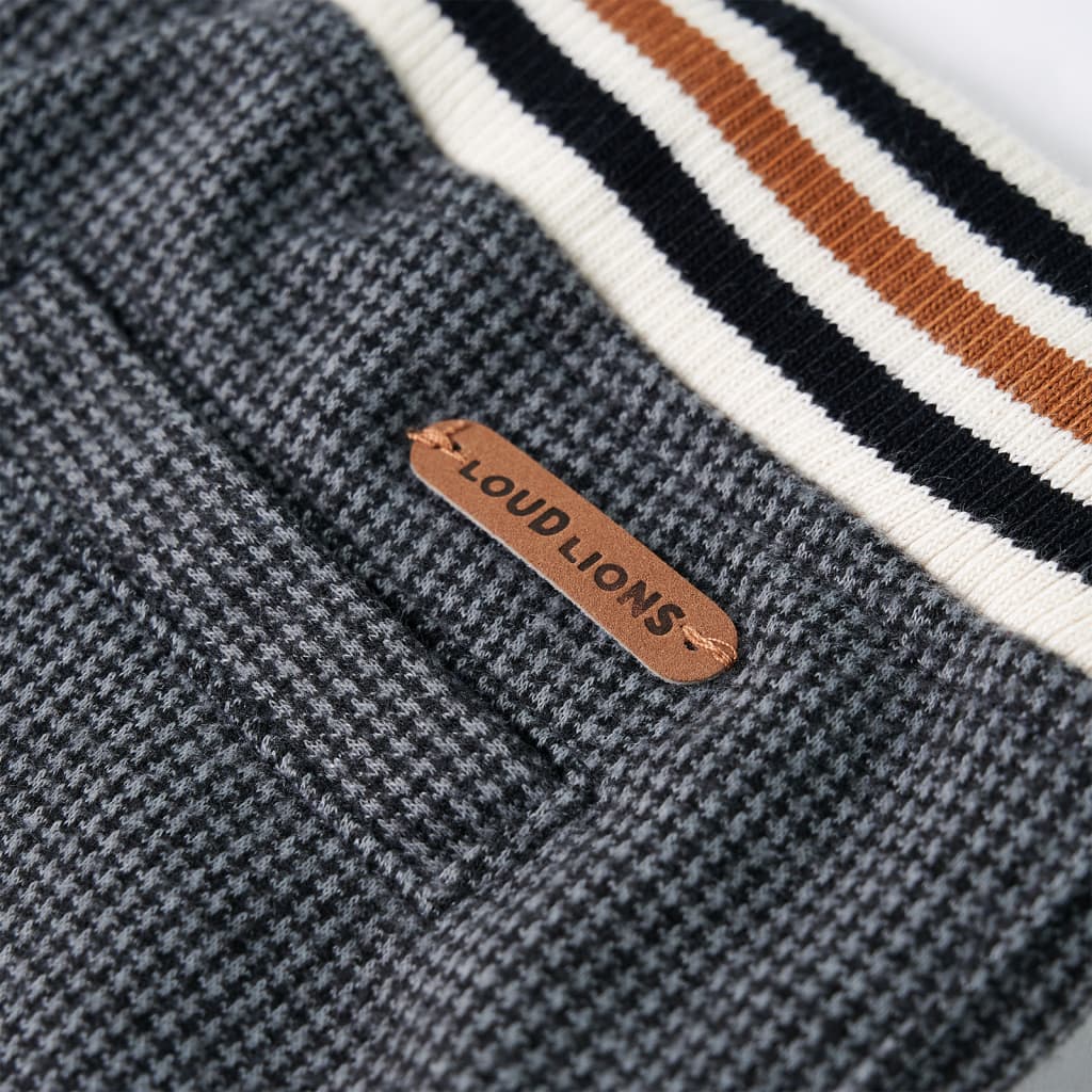 Antracitszürke gyereknadrág 104