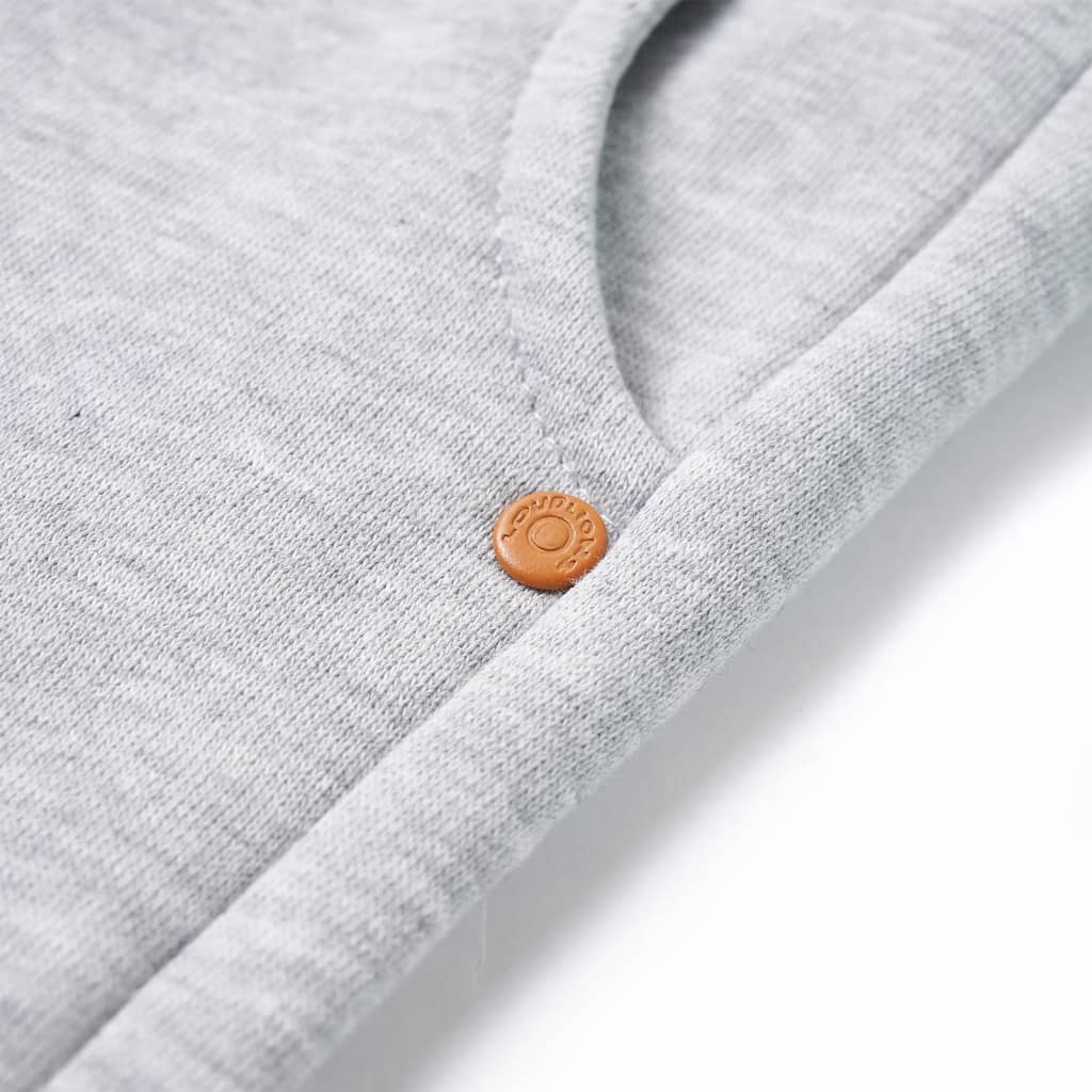 Szürke melange gyerek melegítőnadrág 104