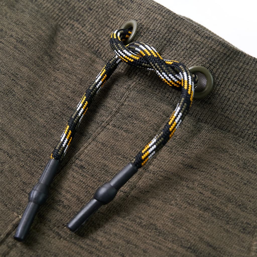 Sötét keki melange gyerek melegítőnadrág 128