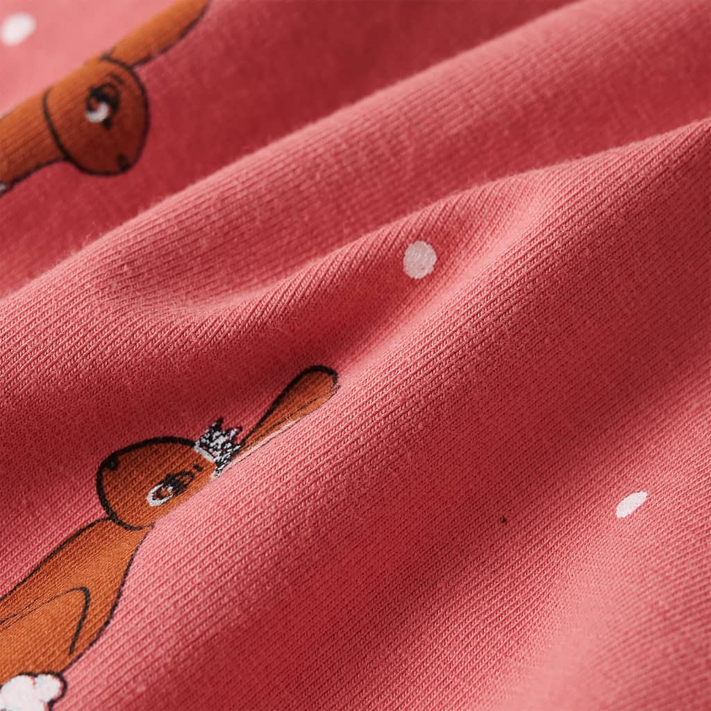 Fakó rózsaszín kapucnis gyerek kezeslábas 104