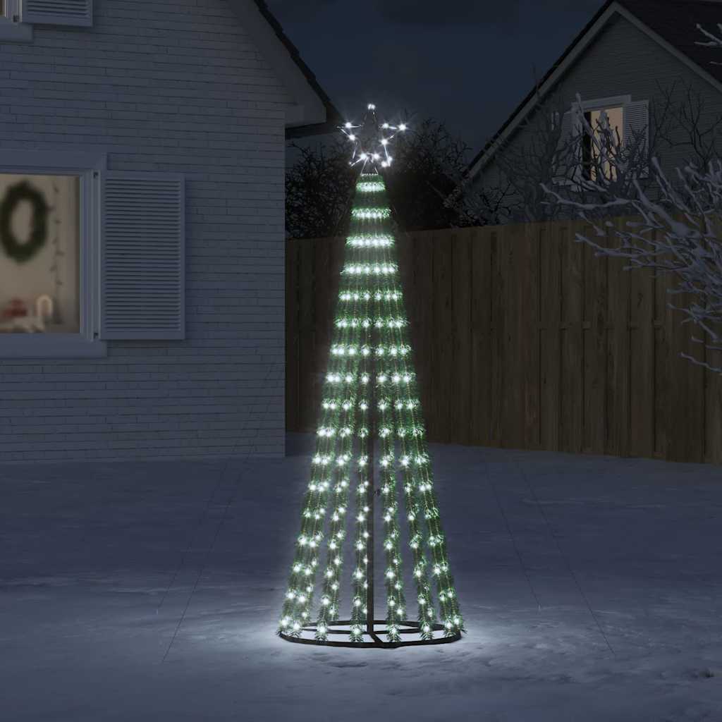 hideg fehér LED karácsonyfa 275 LED 180 cm