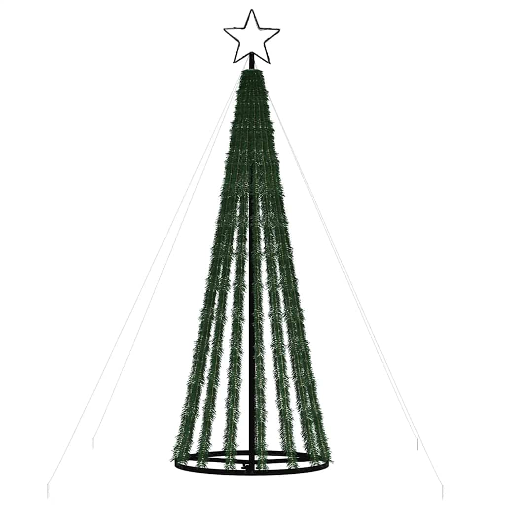 kék LED karácsonyfa 275 LED 180 cm