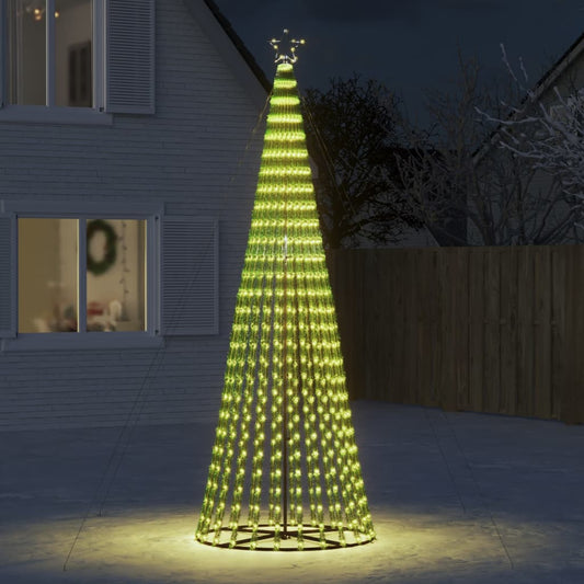 meleg fehér LED karácsonyfa 688 LED 300 cm