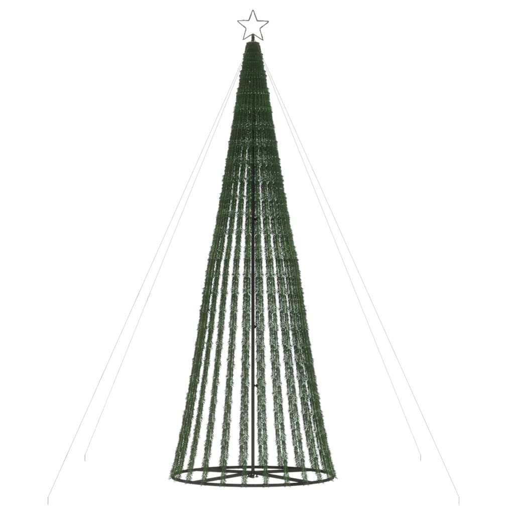 hideg fehér LED karácsonyfa 688 LED 300 cm
