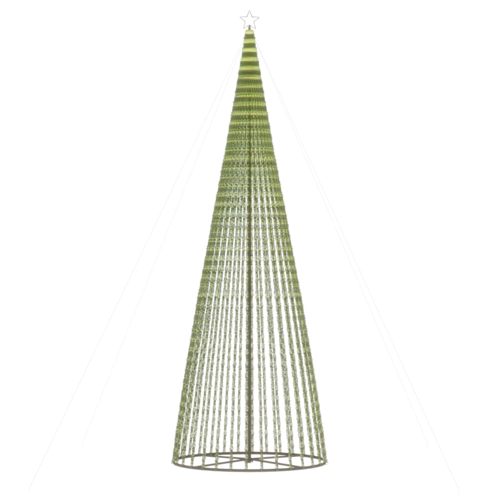 meleg fehér LED karácsonyfa 1544 LED 500 cm
