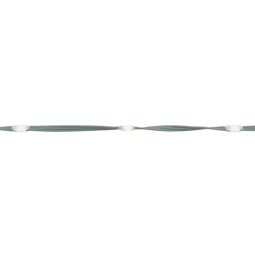 hideg fehér LED karácsonyfa tüskékkel 220 LED 180 cm