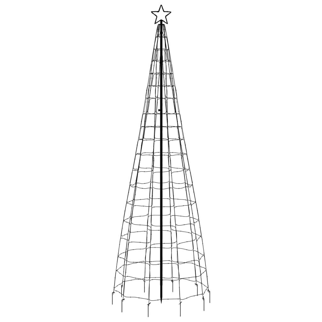 meleg fehér LED karácsonyfa tüskékkel 570 LED 300 cm