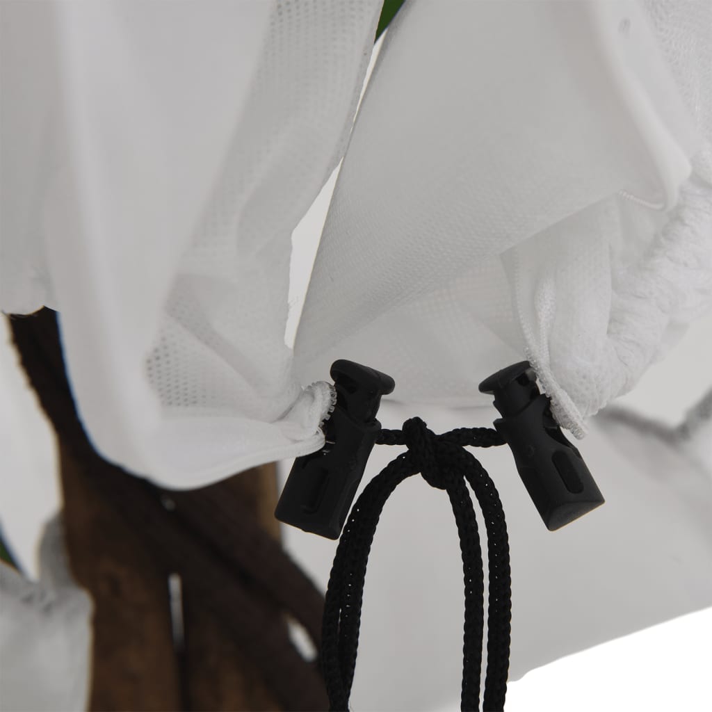 2 db növényvédő huzat cipzárral 70 g/m² 3,93 x 3,5 m