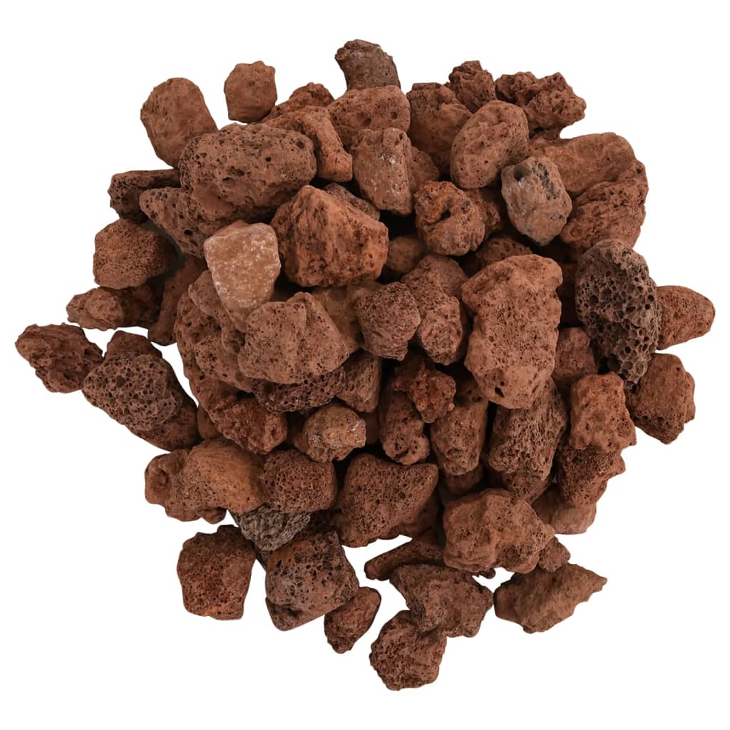 10 kg piros vulkanikus kőzet 1-2 cm
