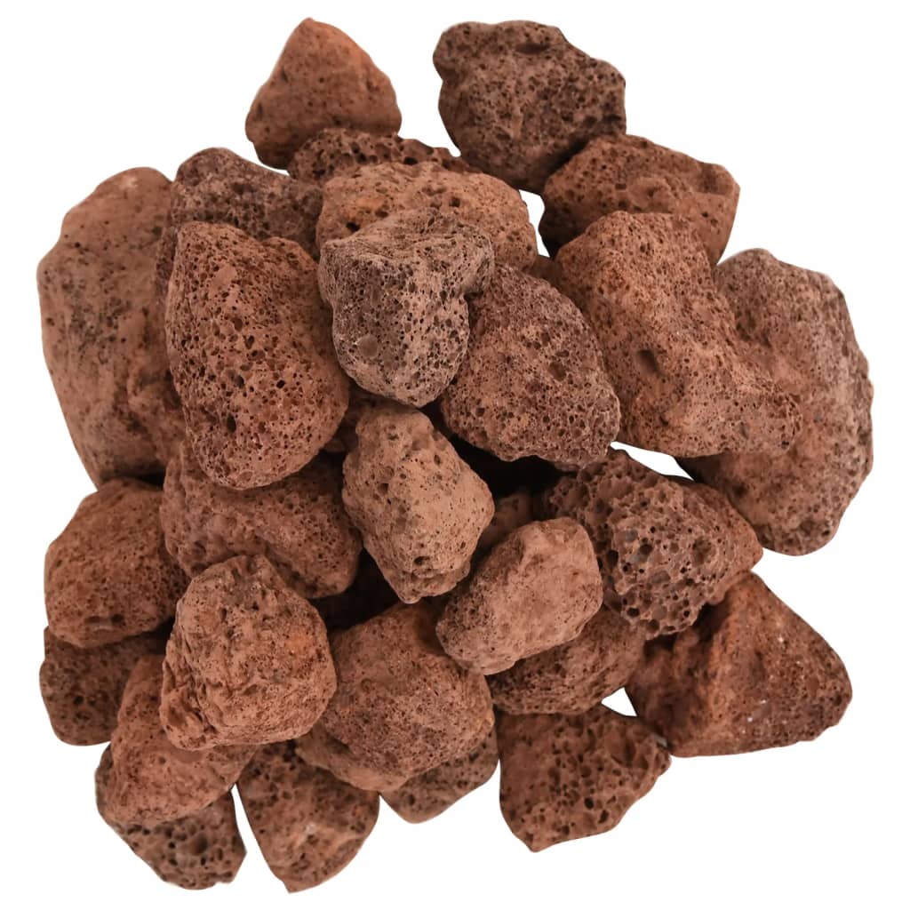 10 kg piros vulkanikus kőzet 3-5 cm