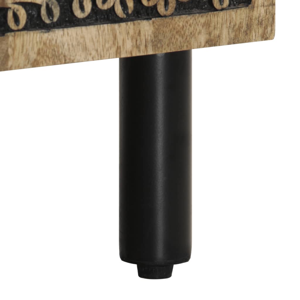 tömör mangófa TV-szekrény 105 x 33 x 46 cm