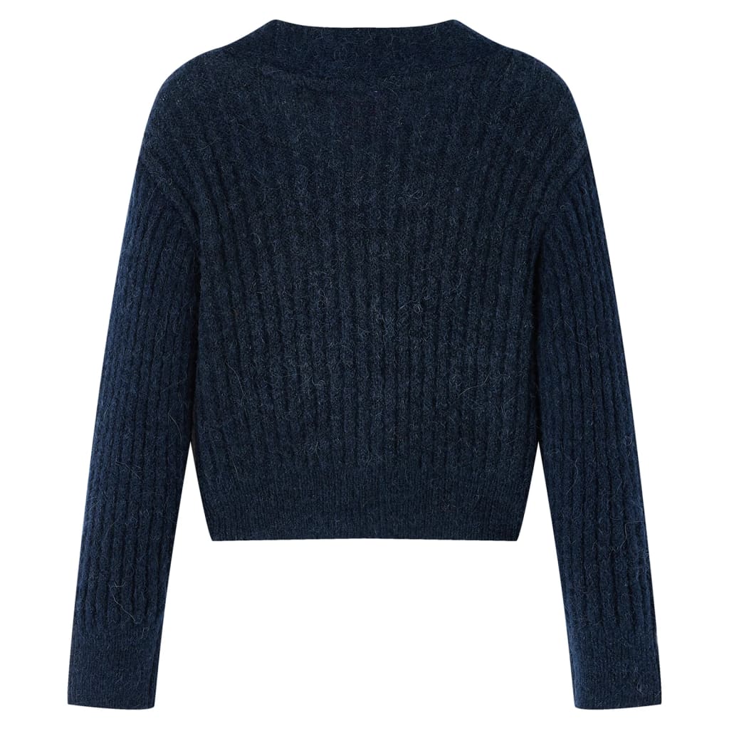 Gyerek kardigán kötött Navy 116
