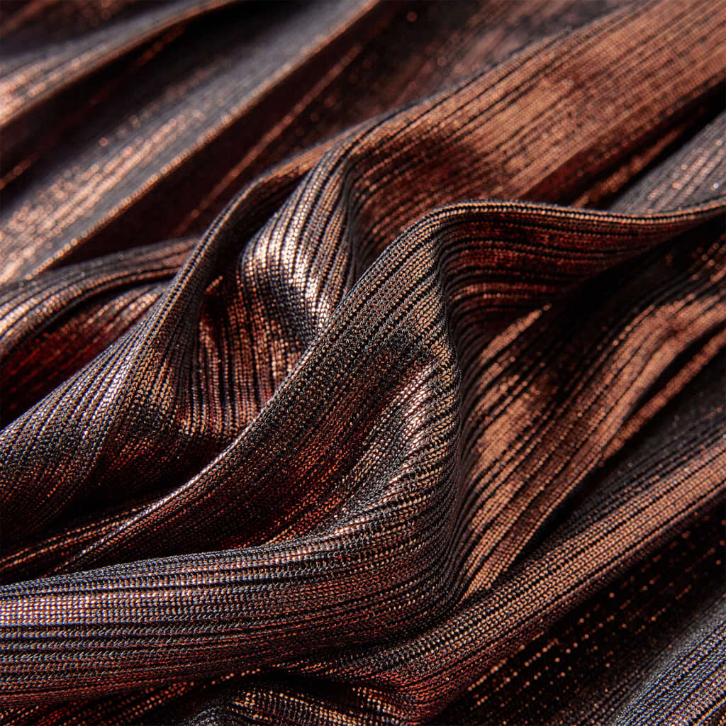 Gyerek szoknya csillámokkal Cognac 104