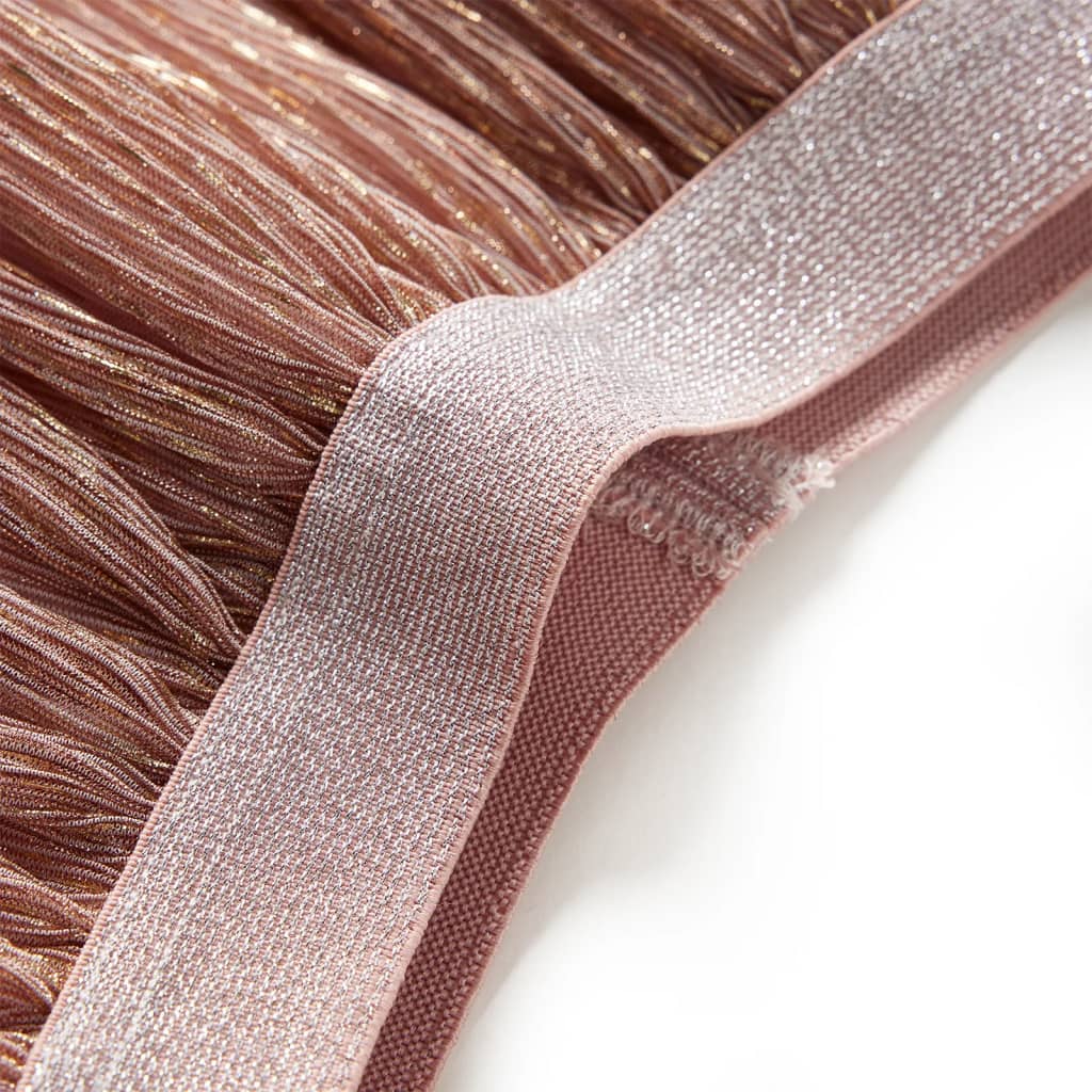 Gyerek szoknya csillámokkal Lágy rózsaszín 104