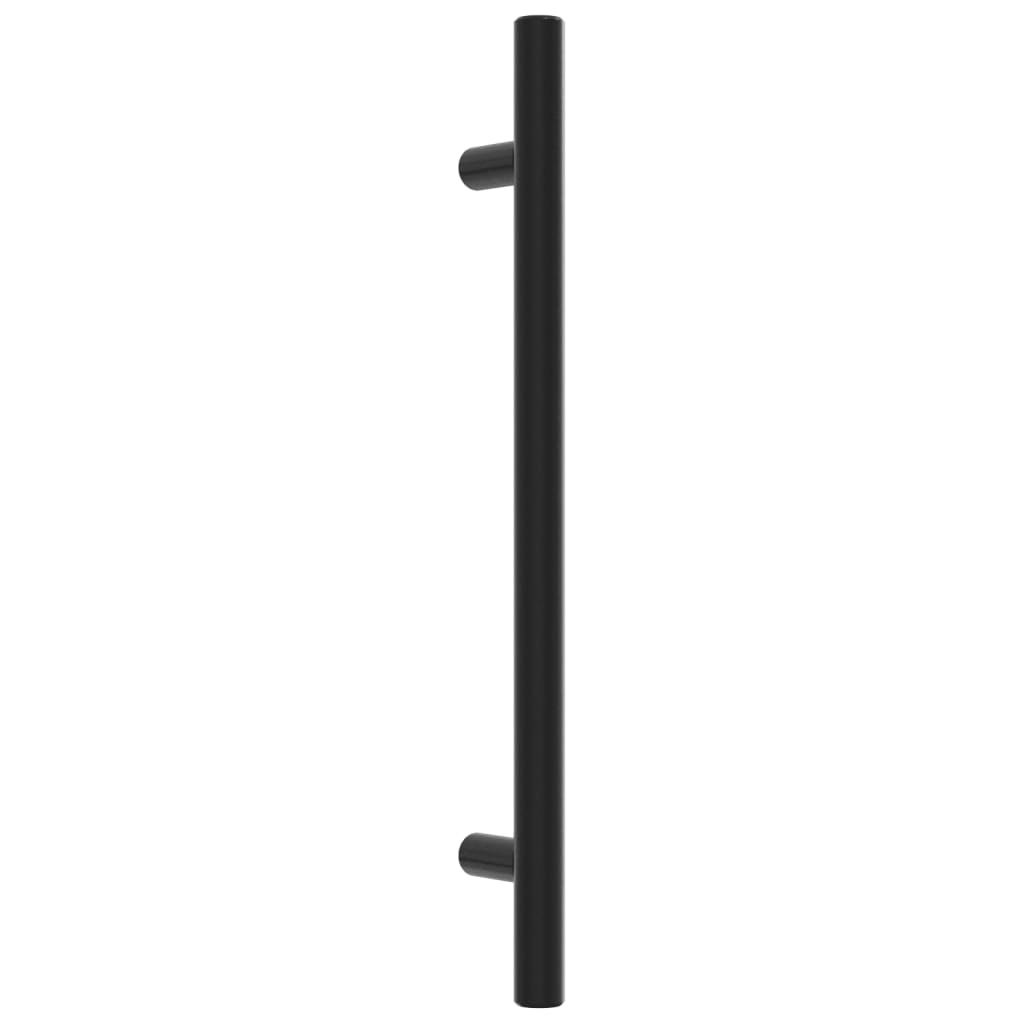 20 db fekete rozsdamentes acél szekrényfogantyú 160 mm