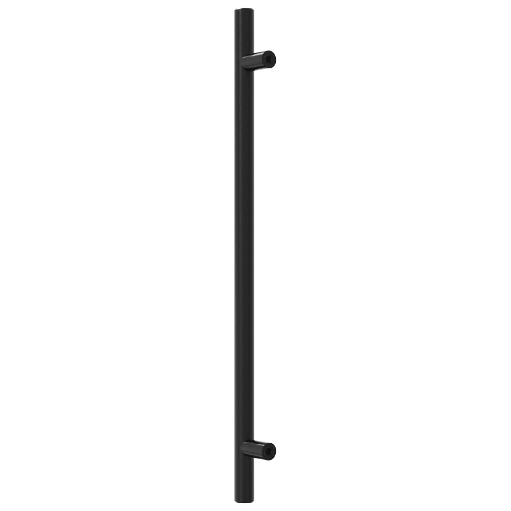 10 db fekete rozsdamentes acél szekrényfogantyú 224 mm