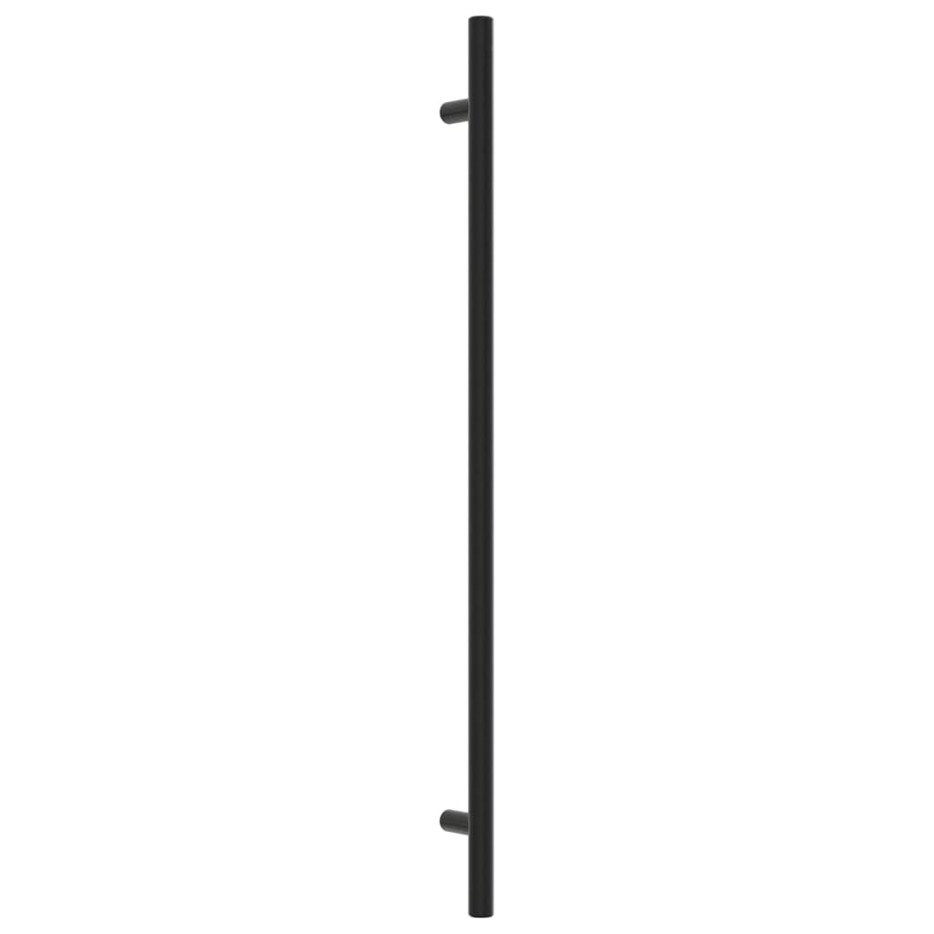 10 db fekete rozsdamentes acél szekrényfogantyú 320 mm