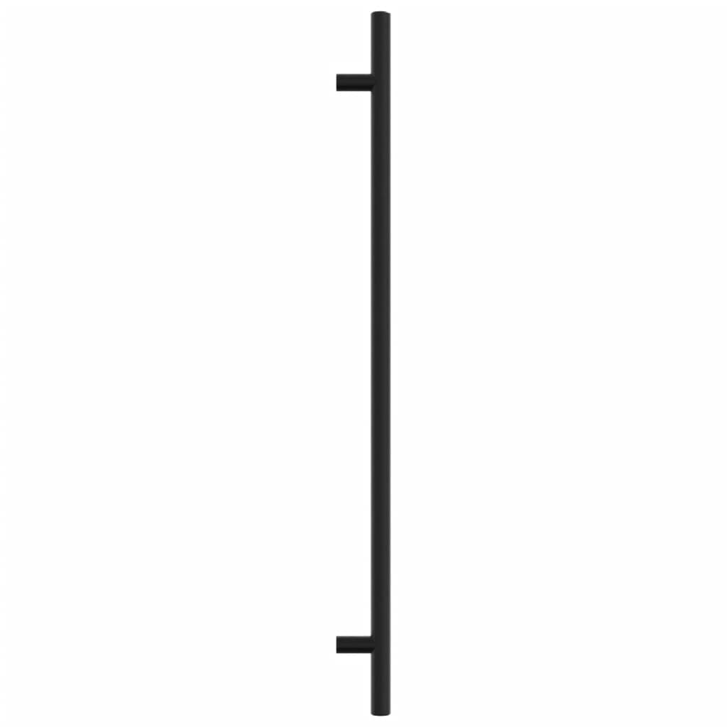 10 db fekete rozsdamentes acél szekrényfogantyú 320 mm