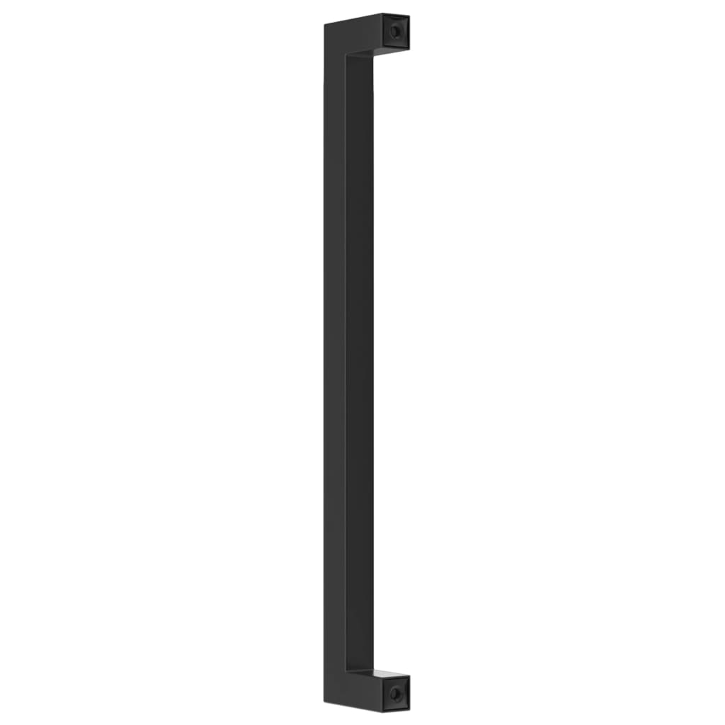 10 db fekete rozsdamentes acél szekrényfogantyú 224 mm