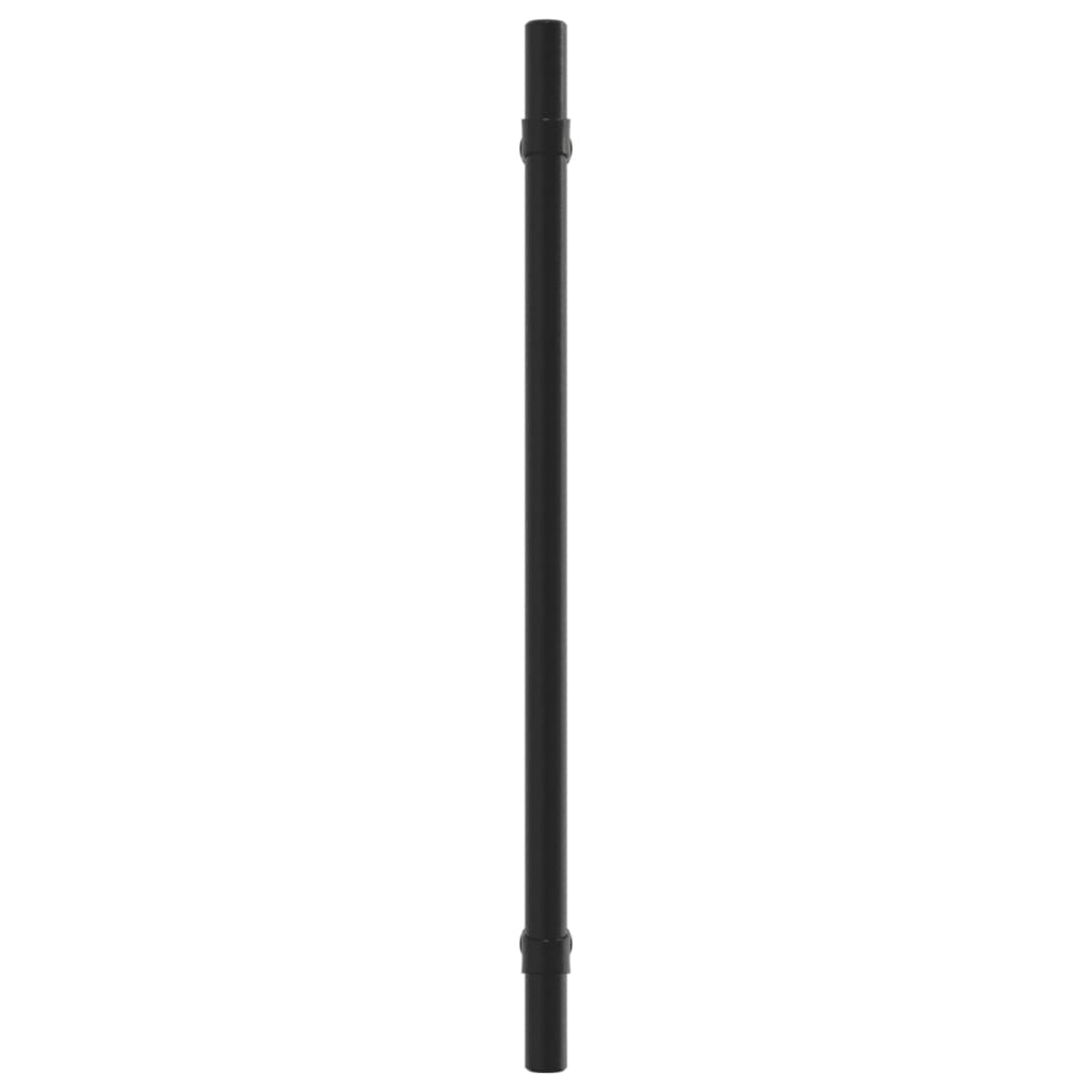 10 db fekete rozsdamentes acél szekrényfogantyú 224 mm