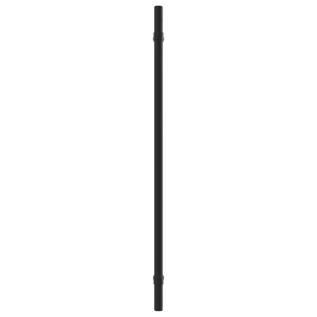 10 db fekete rozsdamentes acél szekrényfogantyú 320 mm