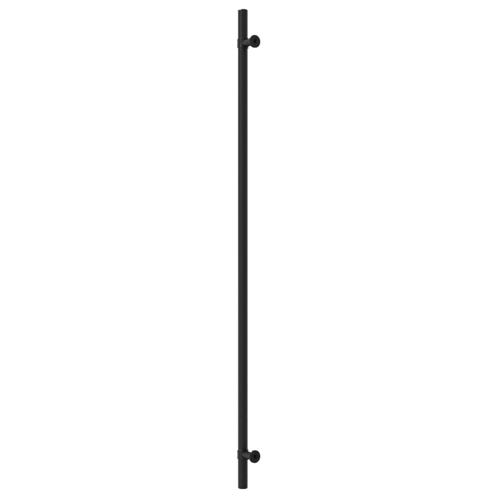 10 db fekete rozsdamentes acél szekrényfogantyú 480 mm