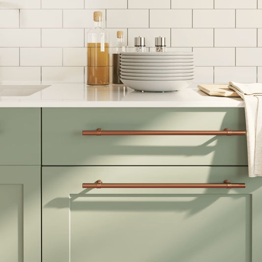 10 db bronz rozsdamentes acél szekrényfogantyú 320 mm