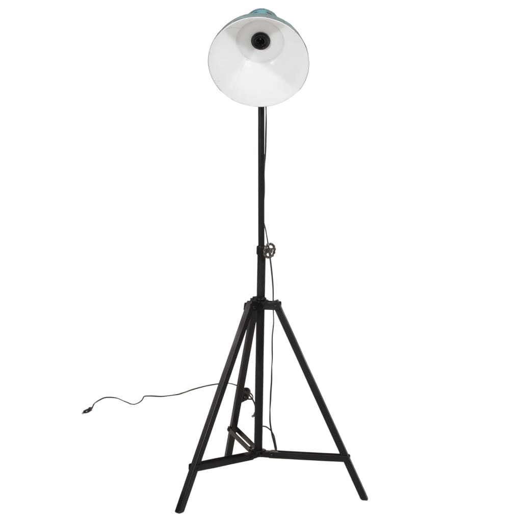 kopott kék állólámpa 25 W 61x61x90/150 cm E27