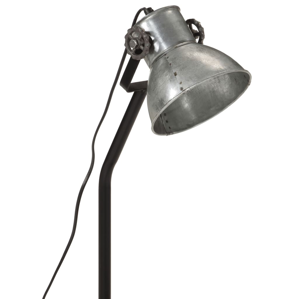 vintage ezüst asztali lámpa 25 W 17x17x60 cm E27