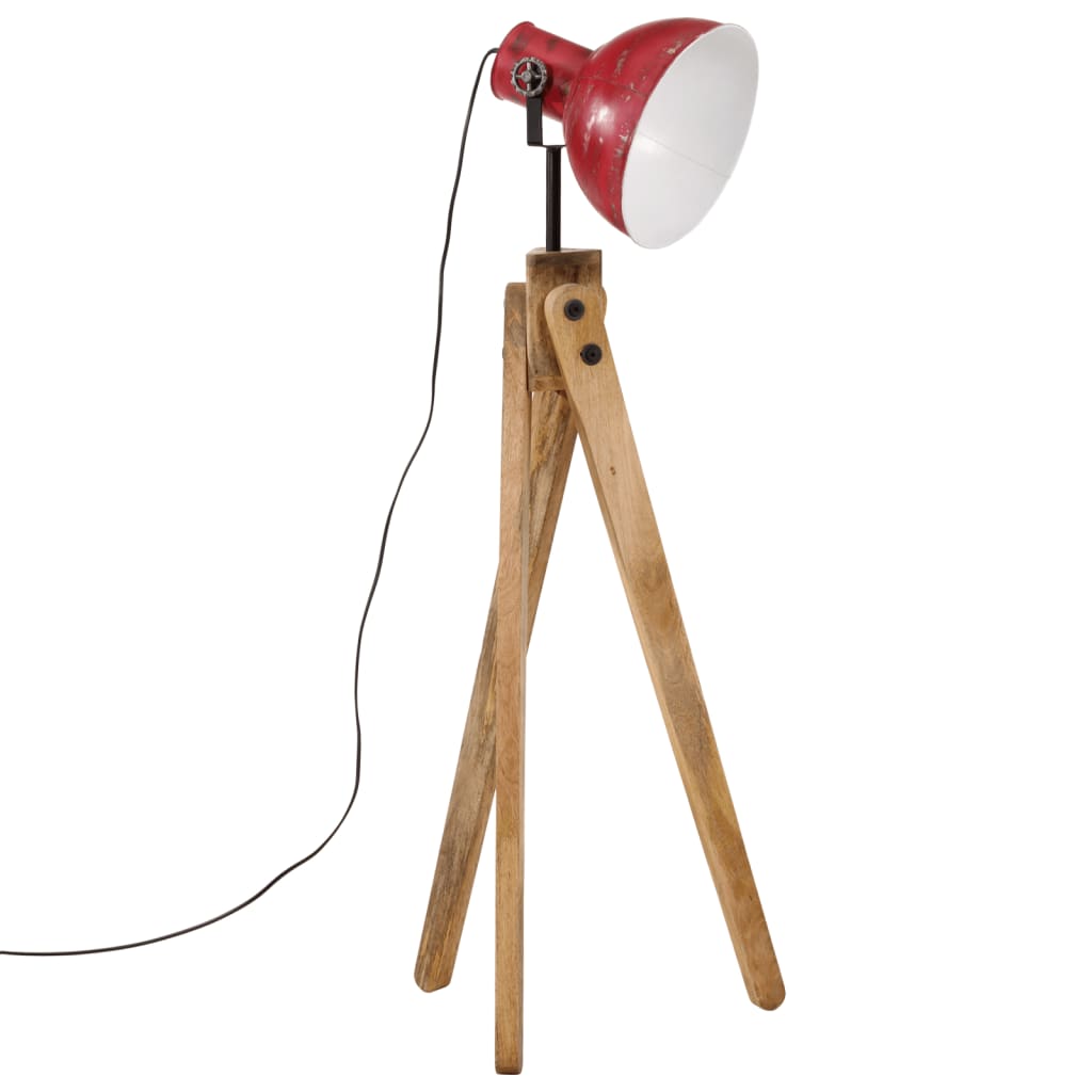 kopott piros fali lámpa 25 W 45x45x120 cm E27