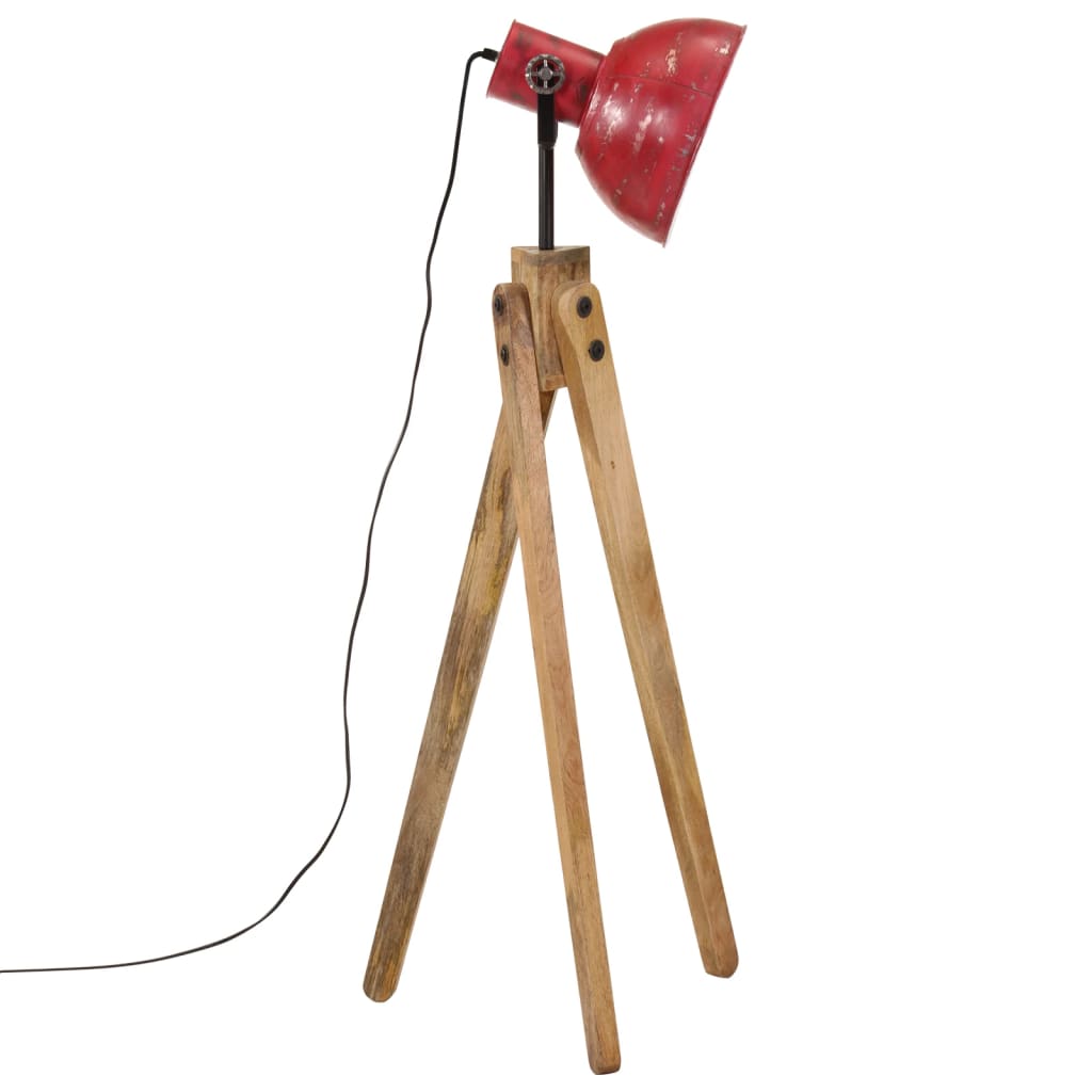 kopott piros fali lámpa 25 W 45x45x120 cm E27