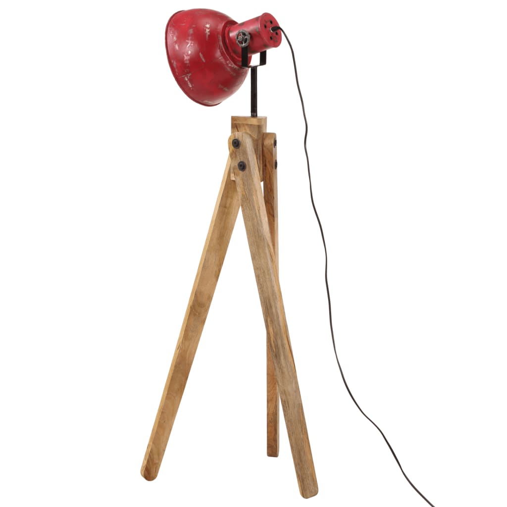 kopott piros fali lámpa 25 W 45x45x120 cm E27