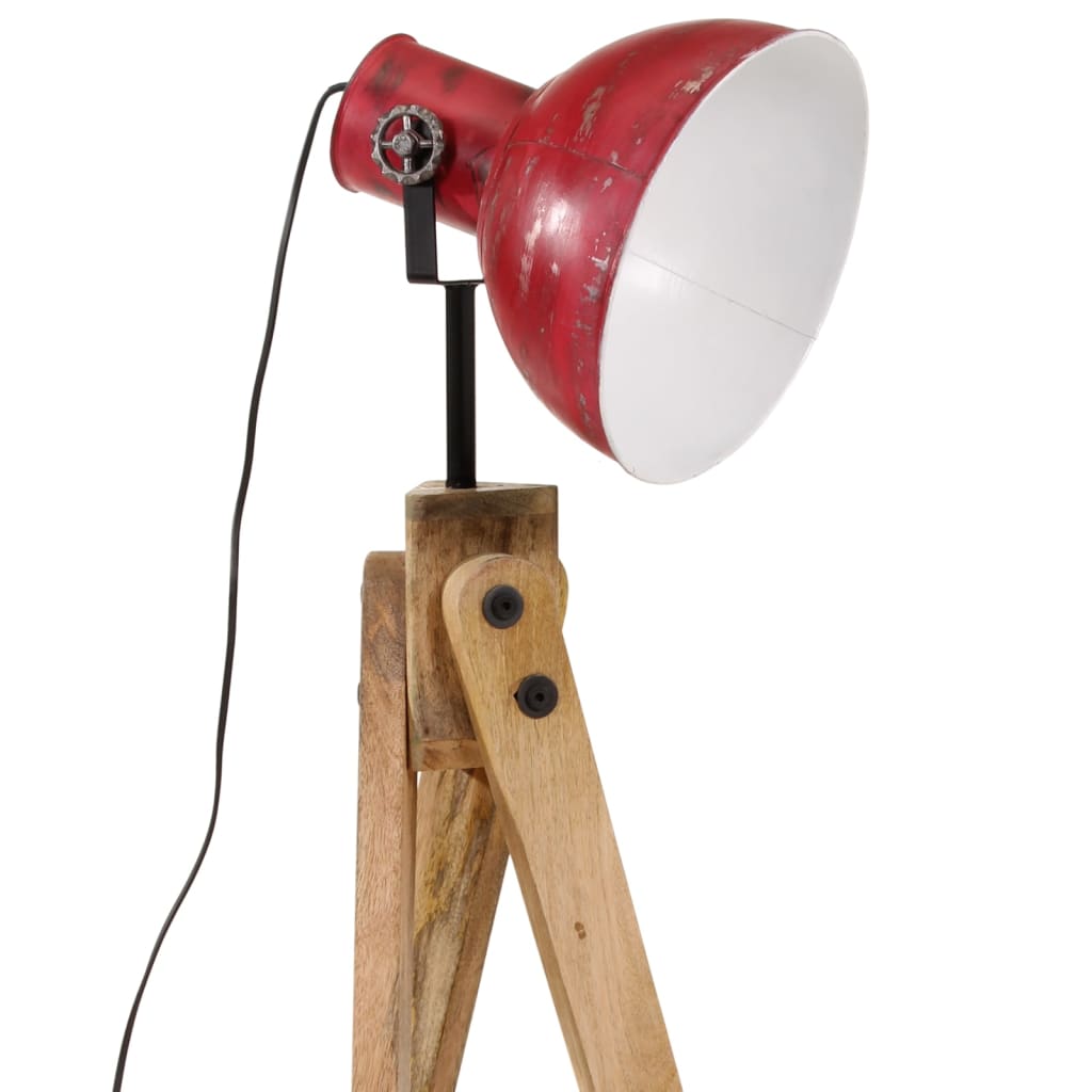 kopott piros fali lámpa 25 W 45x45x120 cm E27